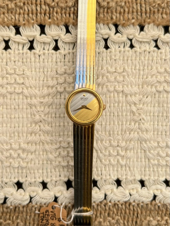 Seiko Accessories - Rare Vintage 70s-80s Seiko Two Tone Striped Dial